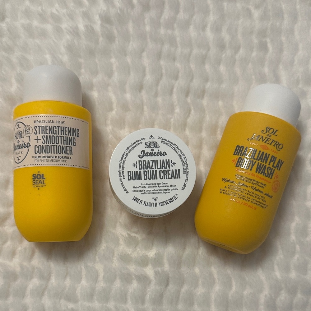 Sol de Janeiro Yellow 3pc Travel Set - Picture 2 of 5